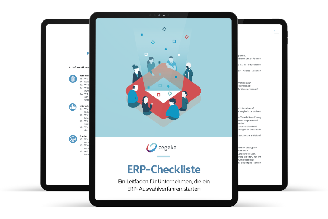 Ebook ERP Selektion Checkliste Cegeka Österreich