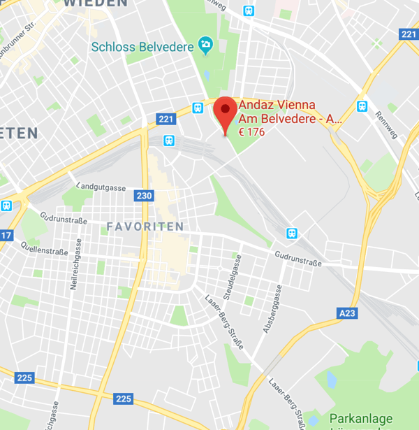 google maps hotel andaz