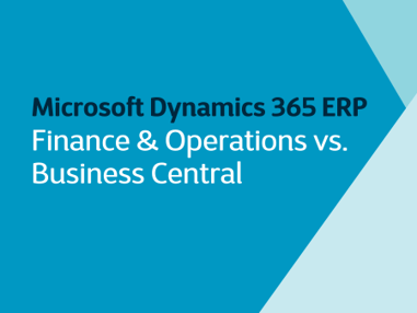 Webinar: Finance & Operations vs. Business Central