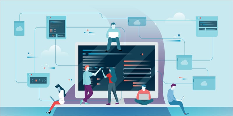 High-code development