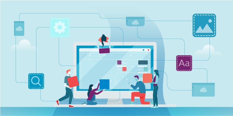 Low-code and no-code development