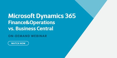 Dynamics 365 ERP: Finance&Operations vs. Business Central