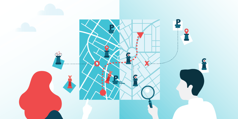 Simple simulations and predictions for mobility scenarios