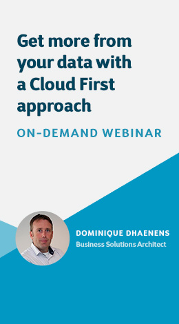 Webinar Data Cloud First Approach with Dominique Dhaenens