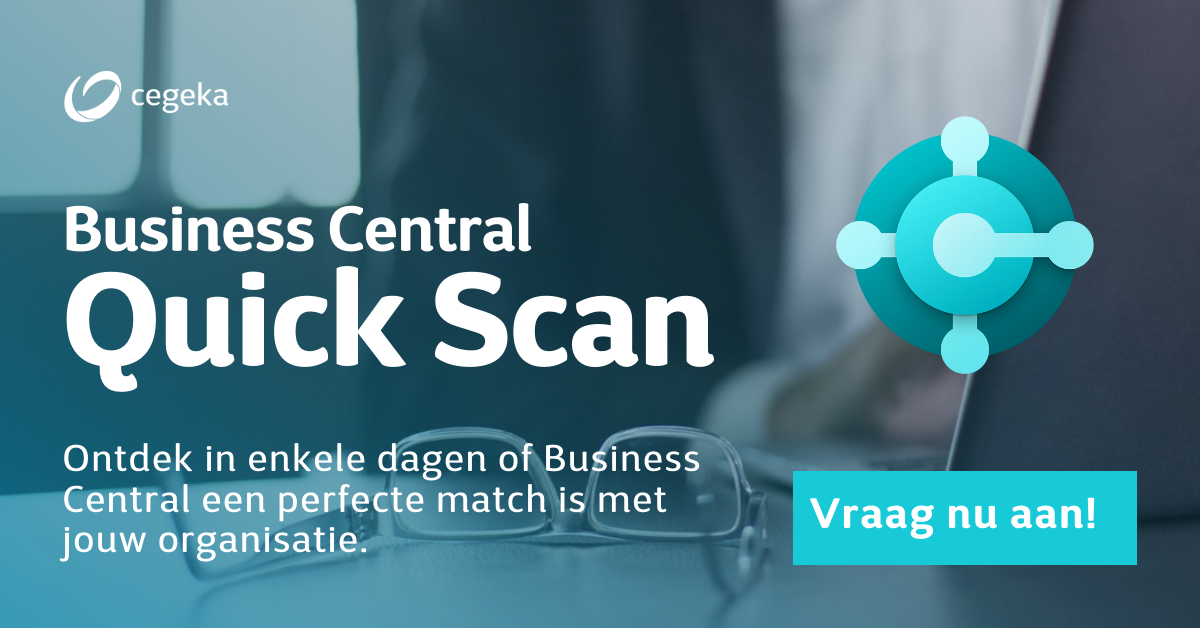 Vraag nu uw Business Central Quick Scan aan