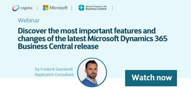 Discover the most important features and changes of the latest Microsoft Dynamics 365 Business Central release