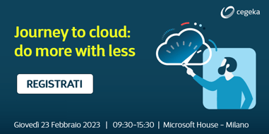 Journey to Cloud: do more with less