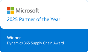 POTY 2025 - Vertical badge_D365 Supply Chain