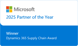 POTY 2025 - Vertical badge_D365 Supply Chain