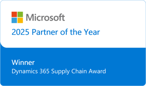 POTY 2025 - Vertical badge_D365 Supply Chain