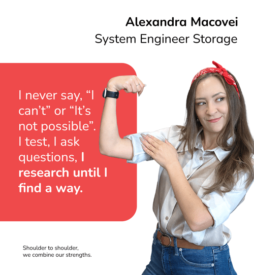 RO-Careers-Alexandra-Macovei-System-Engineer-Storage-8-March