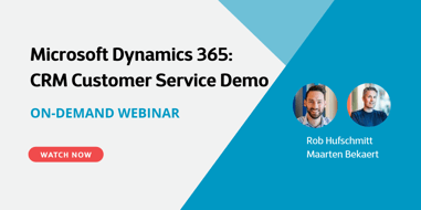 Demo Microsoft Dynamics 365 CRM: Customer Service