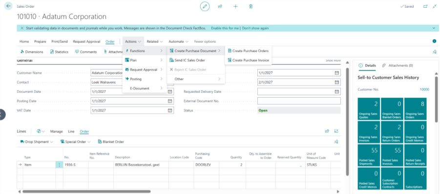 Microsoft Dynamics 365 Business Central 2026 Release Wave 1 ...