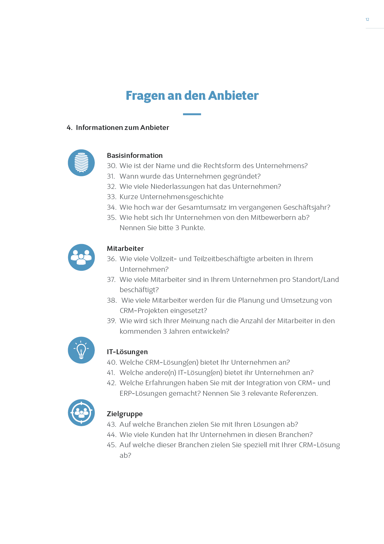 Ebook CRM Checkliste Cegeka Österreich_S12
