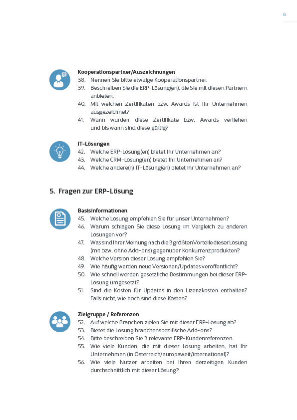 Ebook ERP Selektion Checkliste Cegeka Österreich