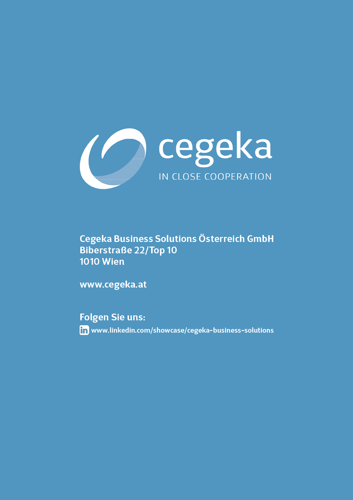 Ebook ERP Selektion Checkliste Cegeka Österreich_S19