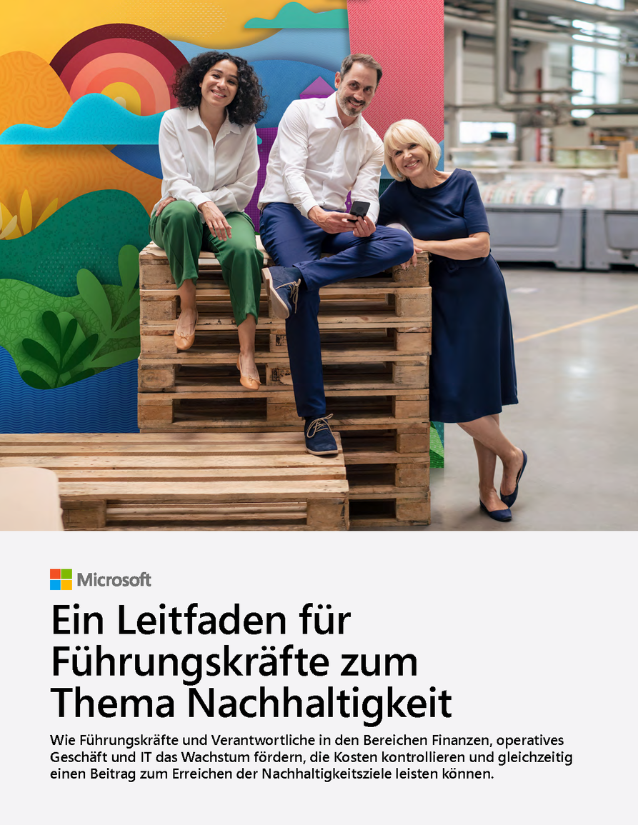 EBook_Ein Leitfaden für Führungskräfte zum Thema Nachhaltigkeit_Microsoft Sustainability Manager