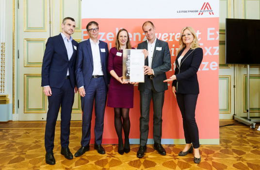 Cegeka Business Solutions Österreich Solutions Factory Auszeichnung Leitbetriebe Austria