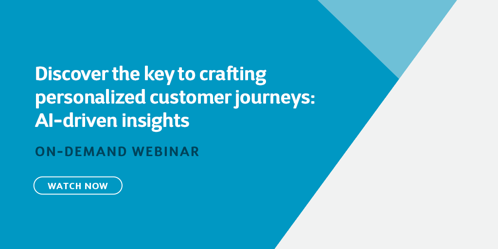 Discover the key to crafting personalized customer journeys: AI-driven insights