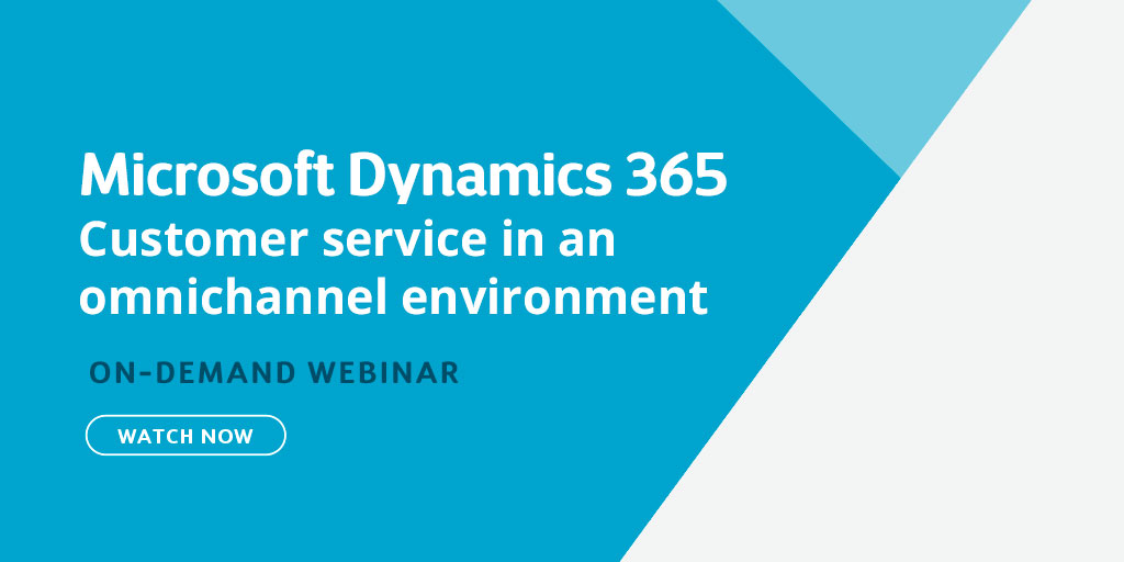 Customer service in an omnichannel environment