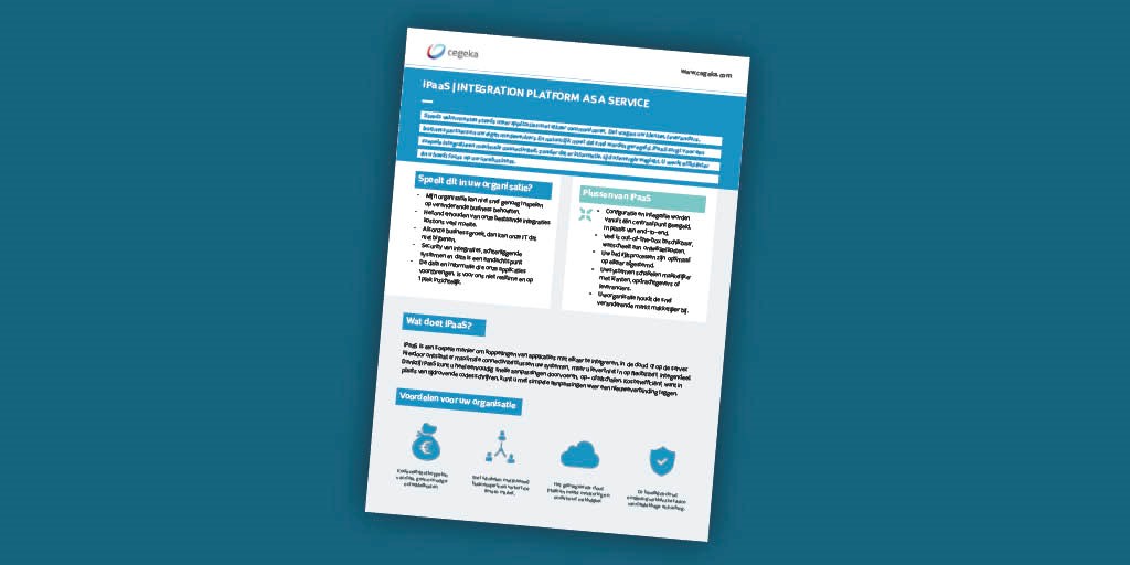 Onepager: iPaaS - Integration Platform as a Service