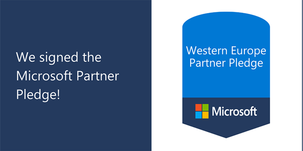 Cegeka signed the Microsoft Partner Pledge