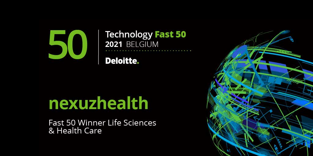 Nexuzhealth winnaar Technology Fast50 in categorie Life Sciences & Healthcare