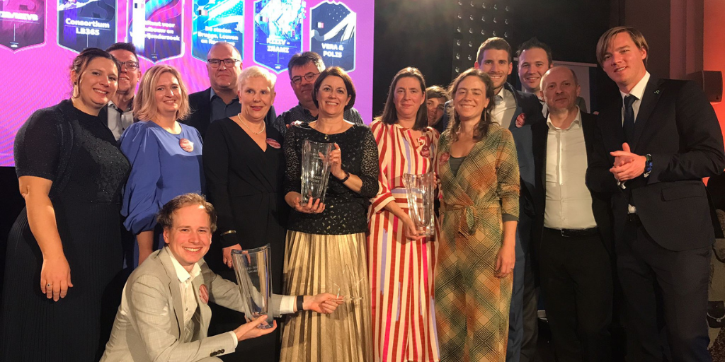Cegeka wint 3 awards tijdens Digital Society Awards