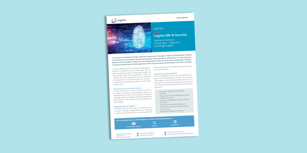 Solutionsheet:<br>Security Advisory Services (PDF)