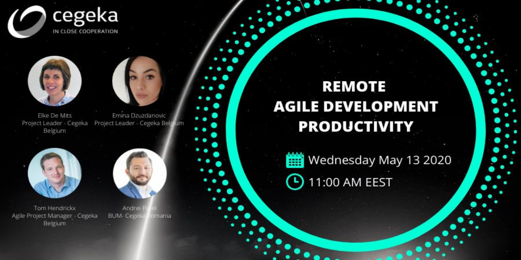 Cegeka Webinar- Remote Agile Development Productivity