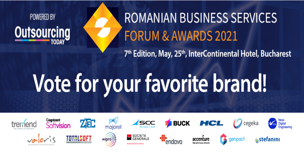 Cegeka Romania is one of the nominees for the Brand of the year award!
