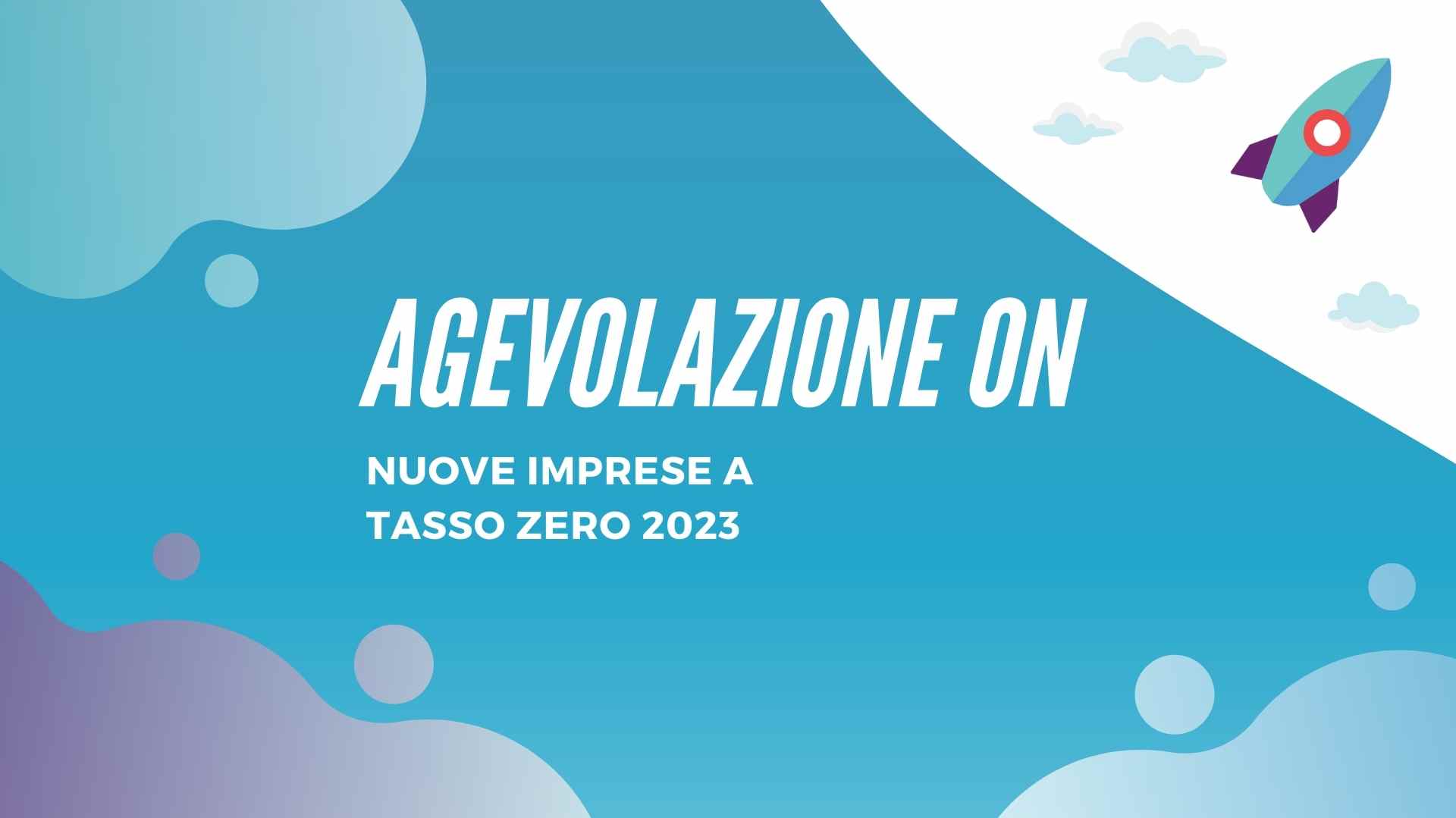 ON: Nuove Imprese a Tasso Zero 2023