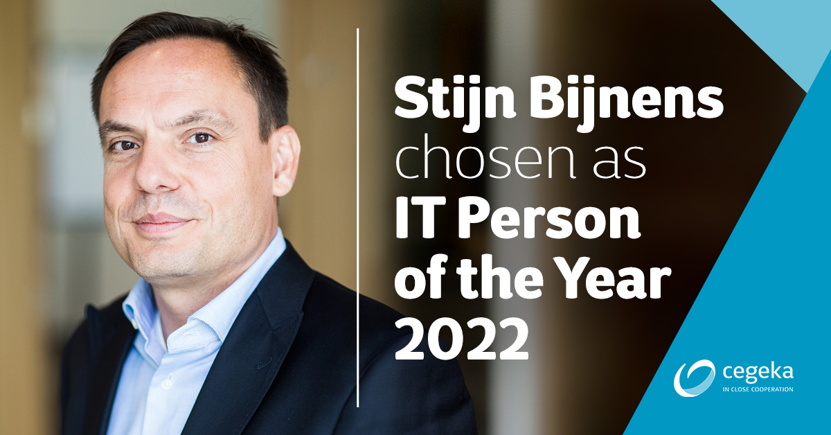 Stijn Bijnens voted IT Person of the Year