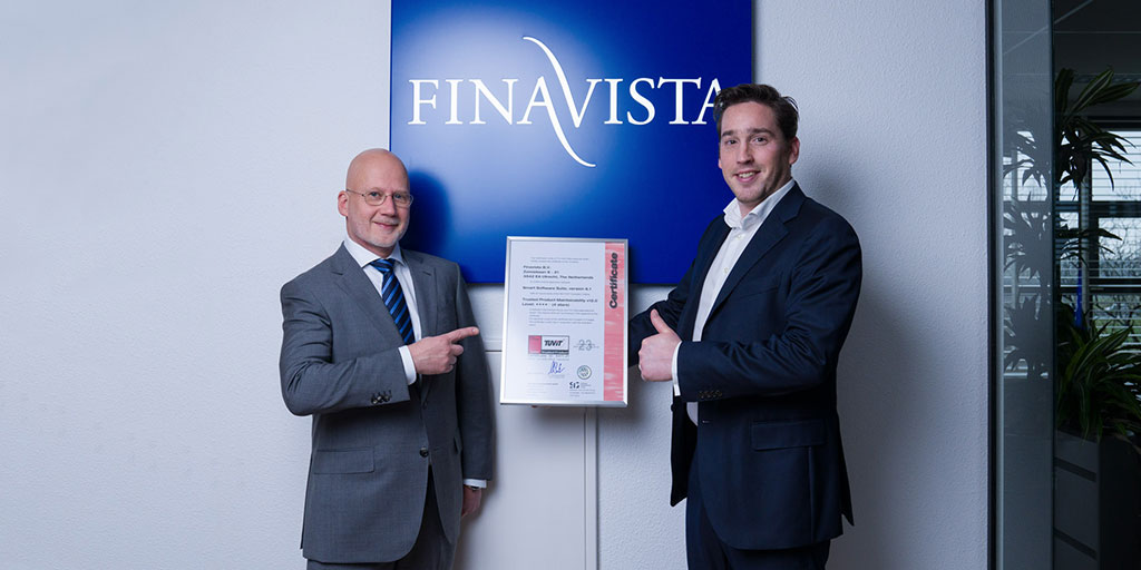 Quality of Finavista software awarded with 4 stars by SIG