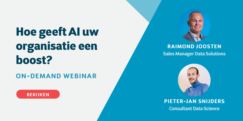 Webinar: Hoe geeft AI uw organisatie een boost?